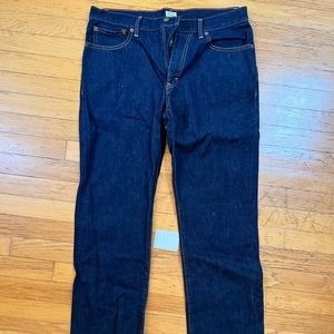 Vintage Straight Jeans by J.Crew